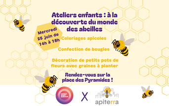 Ateliers enfants : À la découverte du monde des abeilles ​🐝​