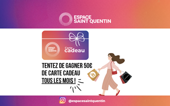 🎉 Gagnez une carte cadeau de 50€ chaque mois ! 🎉