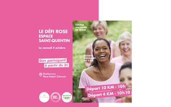 Le défi rose Espace Saint Quentin