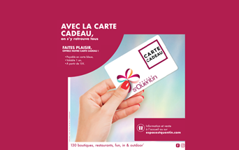 Carte cadeau Espace St Quentin