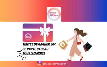 🎉 Gagnez une carte cadeau de 50€ chaque mois ! 🎉